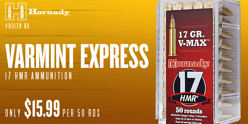 Varmint Express 17 HMR Ammo - MF